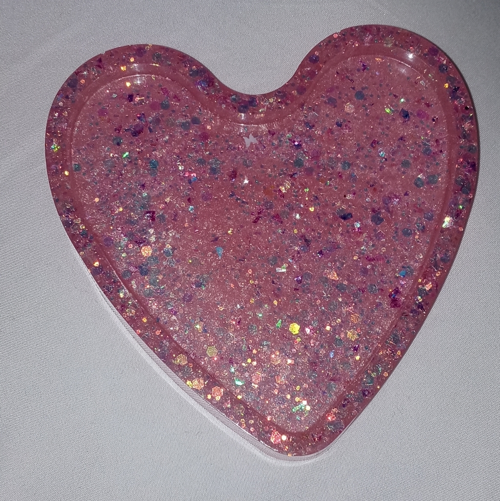 Heart trinket tray